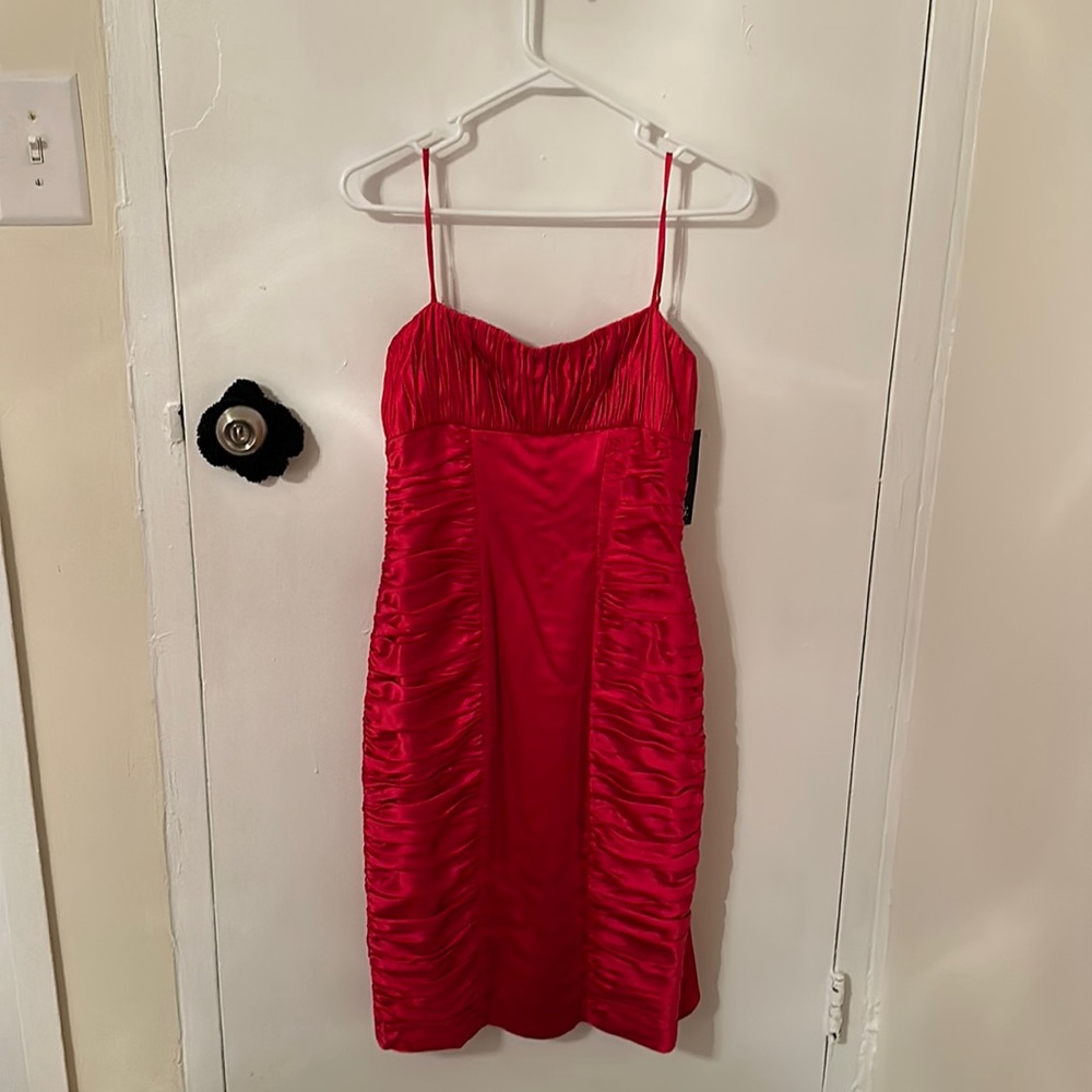 Adrianna Papell Red Dress
